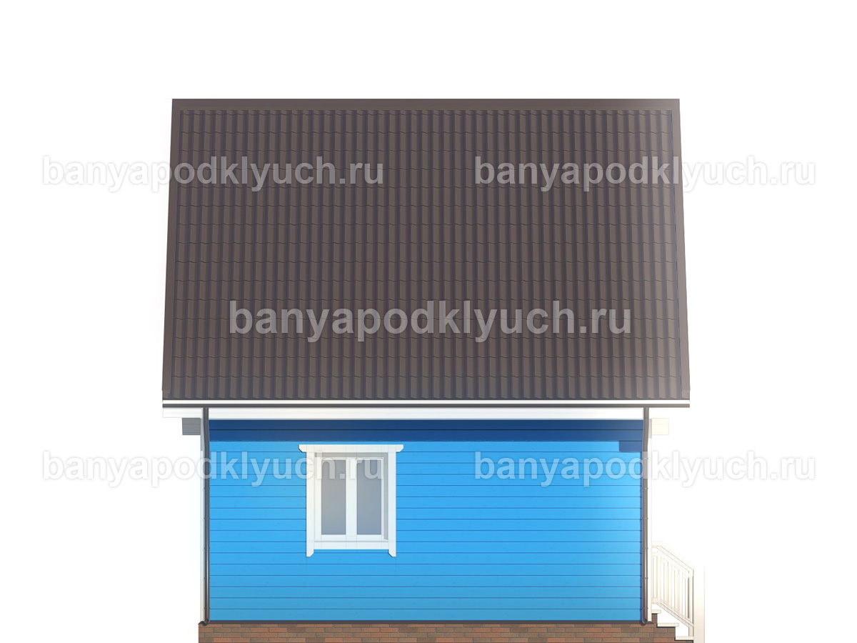 Каркасная баня 6x6 м Каркасная баня 6x6 м
